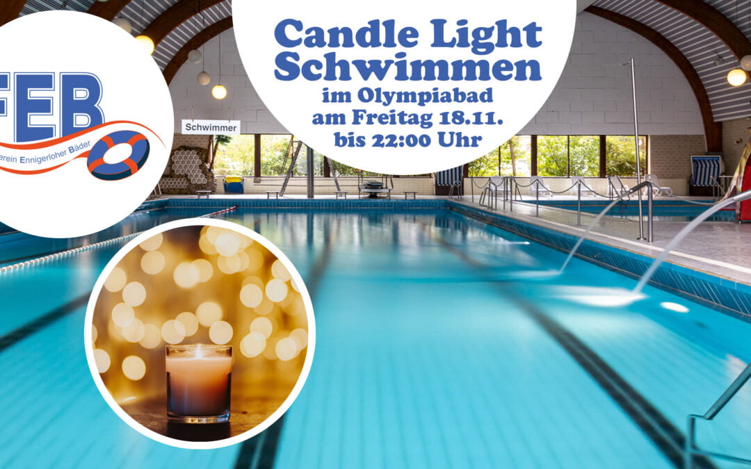 Candle Light Schwimmen im Olympiabad